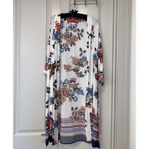 Nordstrom Floral Camino Cardigan